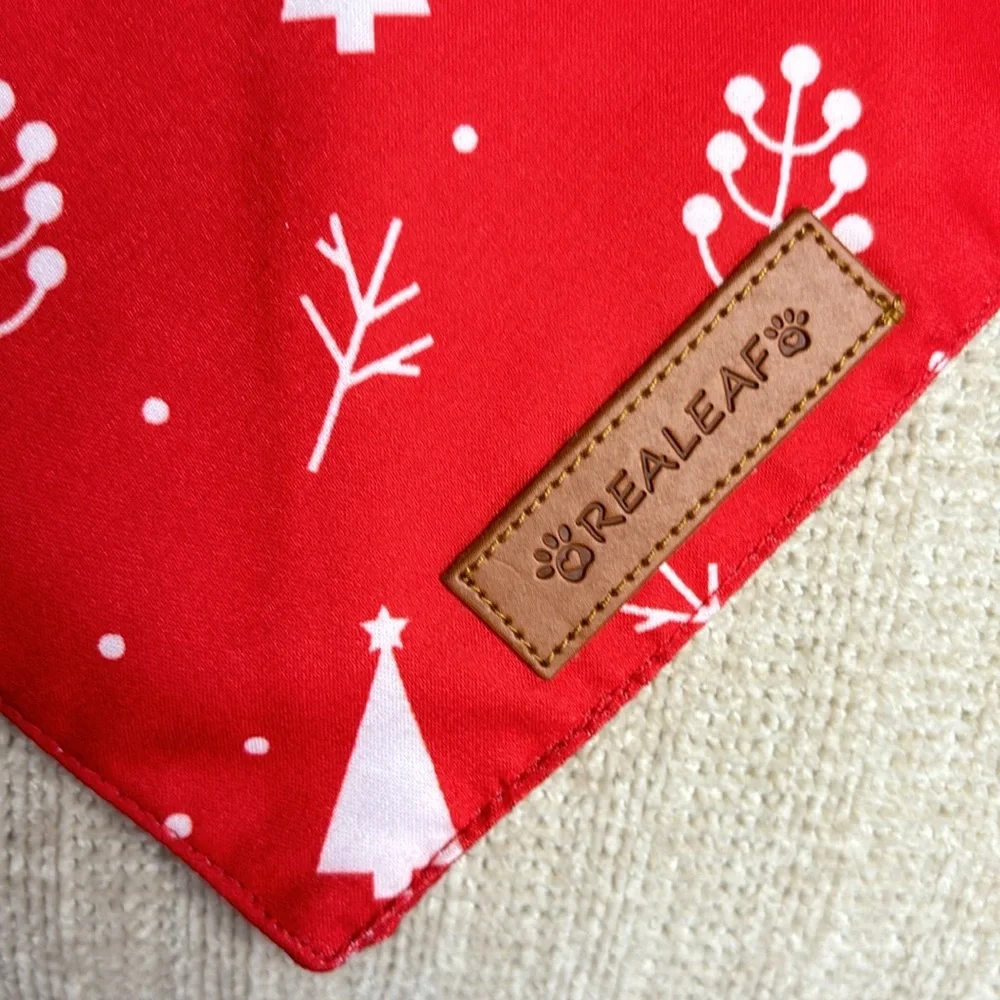 NEW Set of 2 Dog Christmas Bandanas - Picture 4 of 9